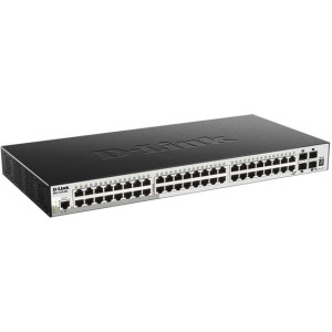 D-Link DGS-1510-52X 52-Port Gigabit L2/3 Managed Switch, 4 10GbE SFP+ slots, supports stacking